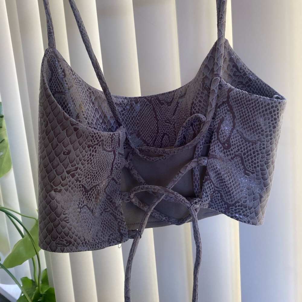 Snake Skin Style Two-Piece